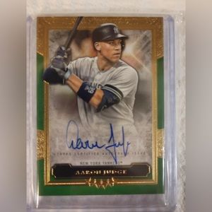 Aaron Judge Auto Panini Prizm/Topps
